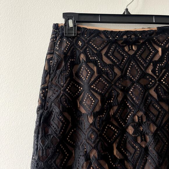 For Love And Lemons x Raye Black Lace Mini Skirt - Small - Picture 5 of 10